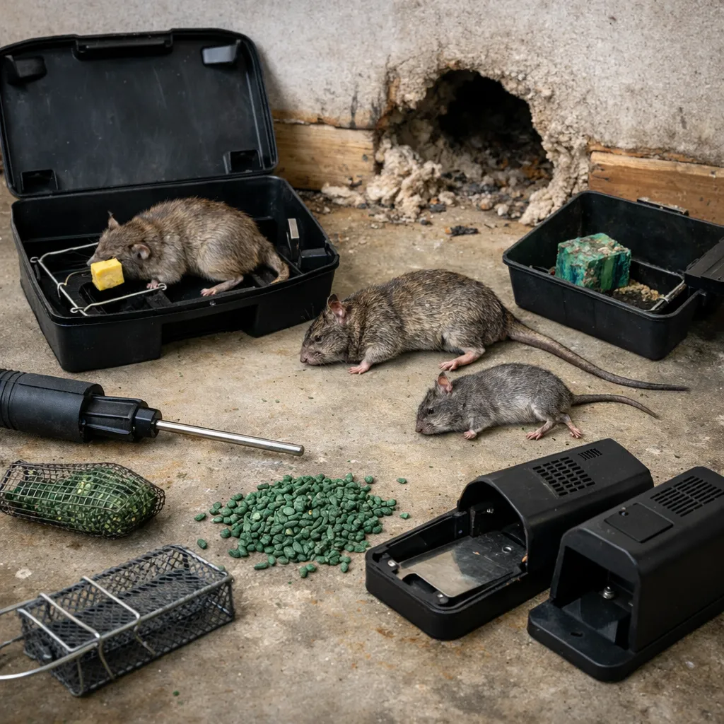 Dératisation professionnelle rats et souris en IDF par FL Hygiène 3D