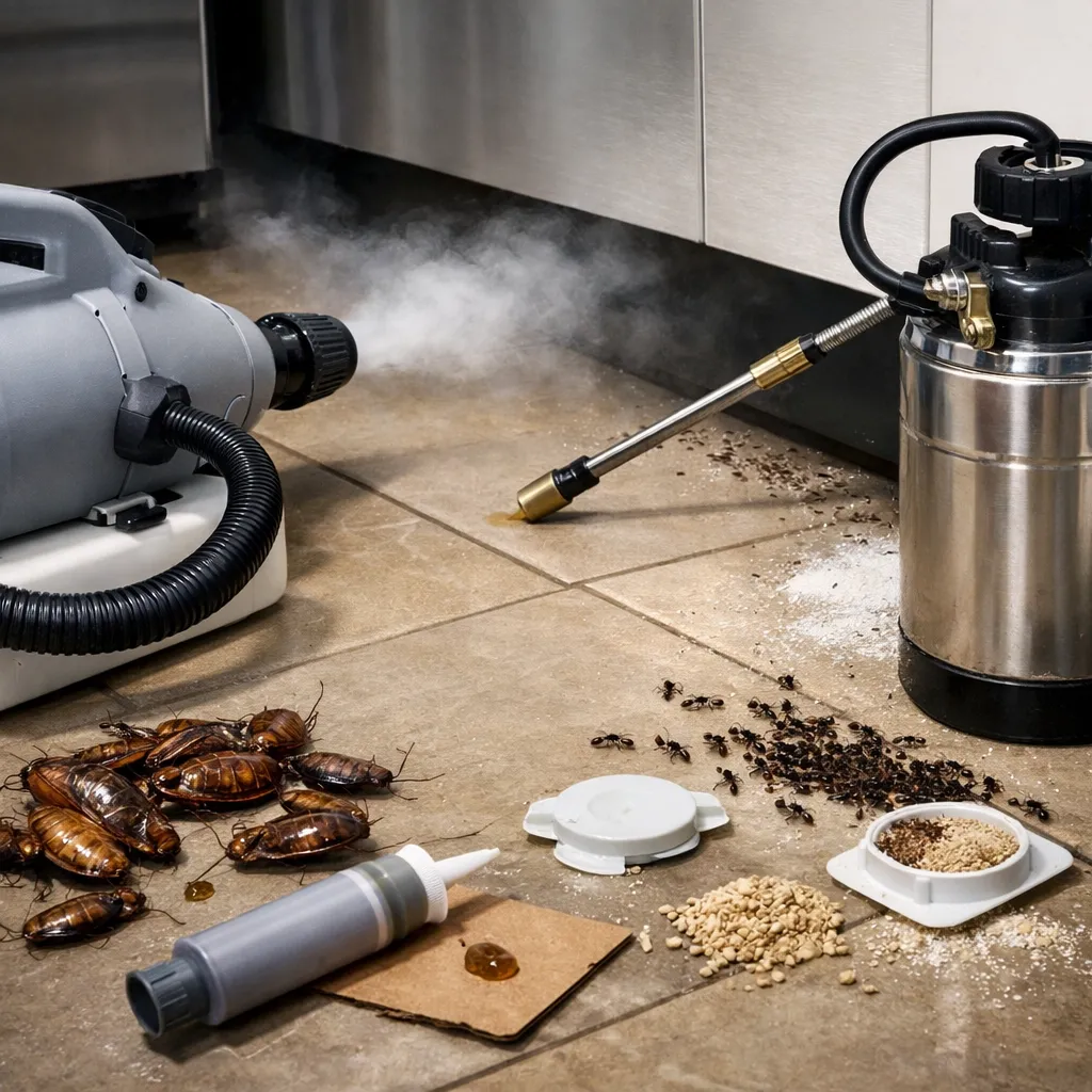 Désinsectisation cafards et fourmis par spécialiste FL Hygiène 3D